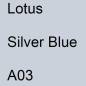 Preview: Lotus, Silver Blue, A03.